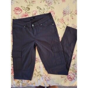 PrAna Cargo Hiking Navy Blue skinny leg nylon-blend Outdoor hiking pants Sz 6